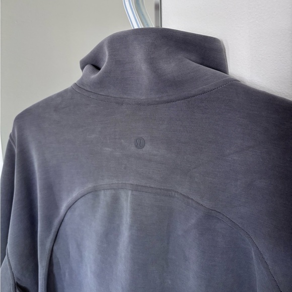 Lululemon Softstreme Half Zip in Solar Grey - Picture 11 of 14